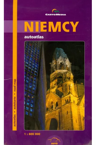 Niemcy autoatlas 1:800 000