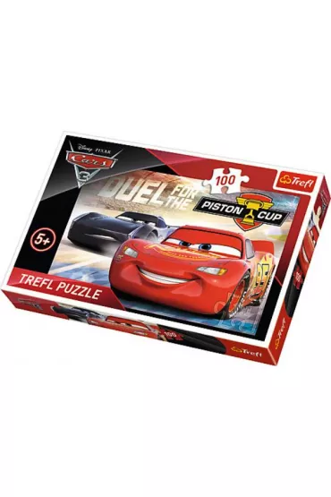 Puzzle 100 el. Cars 3 Piston Cup 16313 Trefl