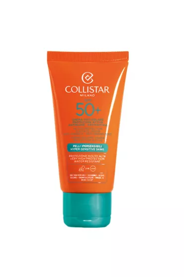 Collistar Speciale Abbronzatura Perfetta Active Protection Sun Krem do twarzy SPF50+ przeciw starzeniu 50 ml