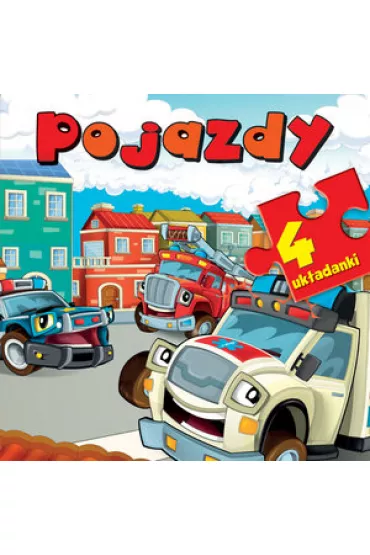 4 uk�adanki. Pojazdy - Anna Wi�niewska