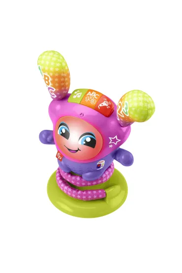 Fisher-Price. Poziomy Nauki Taneczna DJ-ka Zabawka interaktywna HRD21 Mattel