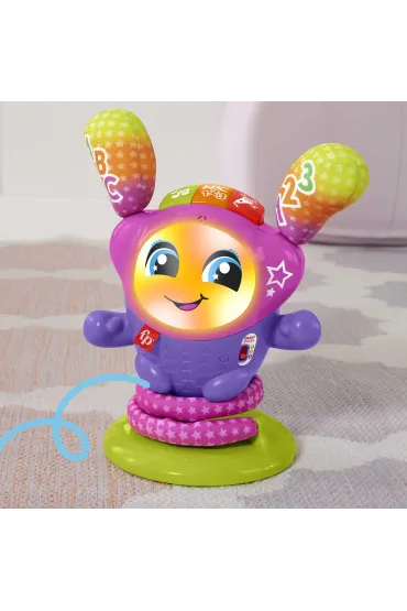 Fisher-Price. Poziomy Nauki Taneczna DJ-ka Zabawka interaktywna HRD21 Mattel