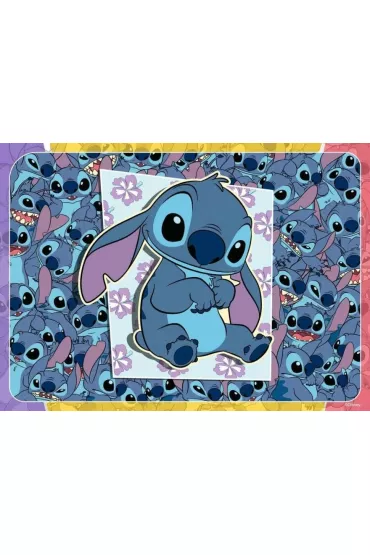 Puzzle dla dzieci 4x100 el. 2D Disney Stitch Ravensburger