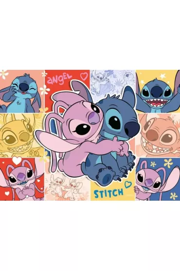 Puzzle dla dzieci 4x100 el. 2D Disney Stitch Ravensburger