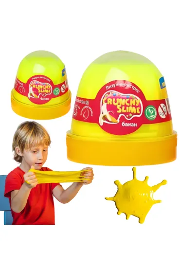 Glutek Slime Crunchy Masa Plastyczna Elastyczna Rozci�gliwa Wyrazisty Zapach Lovin