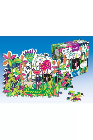 Puzzle Endo 28 el. Dzika Amazonia Granna