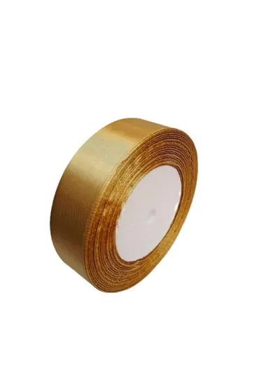 Brewis Wst��ka satynowa 186 z�oty ciemny 25mm/32m