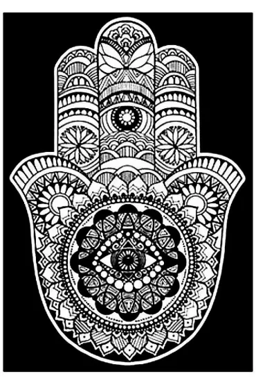 Kolorowanka Welwetowa 29,7x21cm D�o� Fatimy