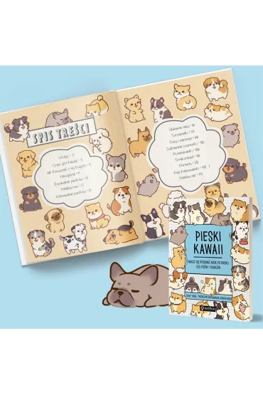 Pieski kawaii. Naucz si� rysowa� krok po kroku. 100 ps�w i psiak�w - Olive Yong