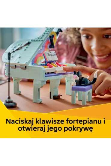 LEGO Creator Dekoracyjny fortepian z kotem 31392