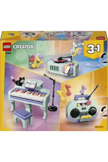 LEGO Creator Dekoracyjny fortepian z kotem 31392
