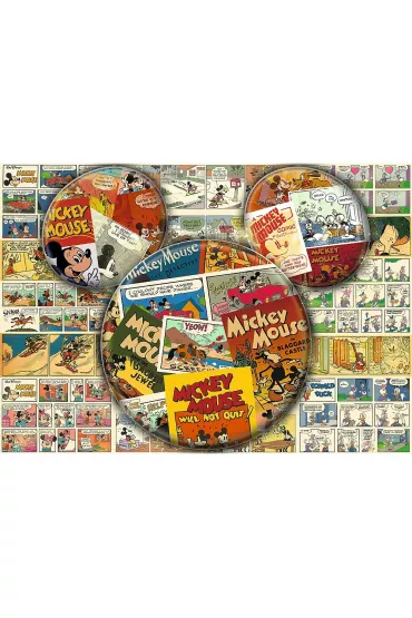 Puzzle 1000 el. Komiksowa Myszka Miki Trefl