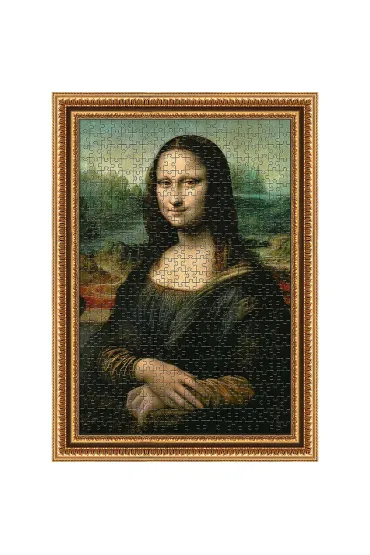 Puzzle Puzzlorama 500 el. Mona Lisa, Leonardo da Vinci Trefl