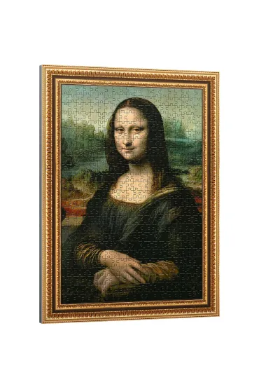 Puzzle Puzzlorama 500 el. Mona Lisa, Leonardo da Vinci Trefl