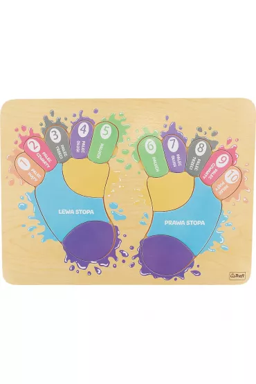 Puzzle Zabawka drewniana - Tup Tup St�pki Trefl