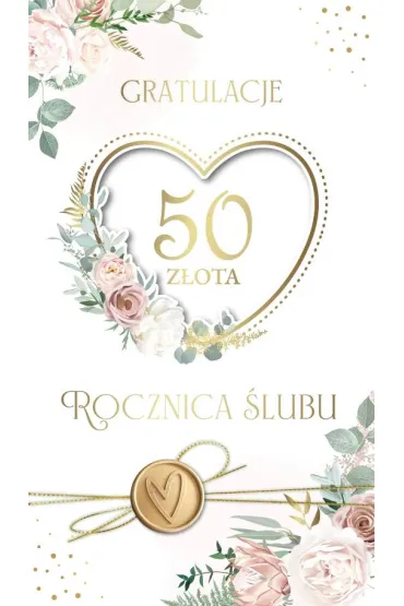 Armin Style Karnet Rocznica �lubu 50