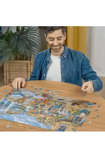 Puzzle 1000 el. �ycie rybaka Ravensburger