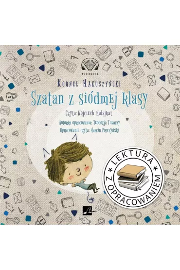 Audiobook Szatan z si�dmej klasy. Lektura z opracowaniem (ksi��ka audio) CD - Kornel Makuszy�ski, Teodozja  Turaczy