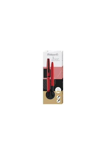 Pelikan Zestaw Jazz Noble Elegance Red: pi�ro wieczne + d�ugopis