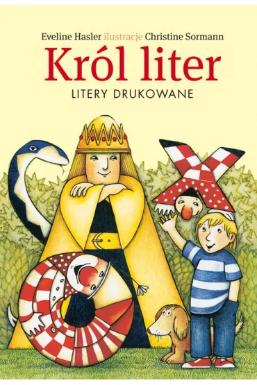 Kr�l liter. Litery drukowane
