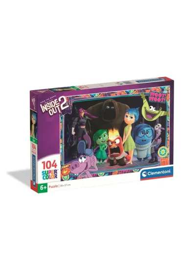 Puzzle 104 Inside Out 2 Clementoni