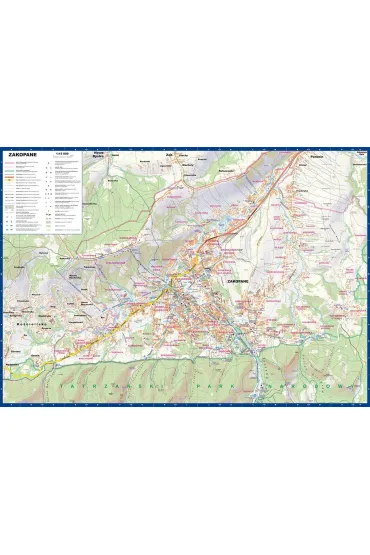 see you! in? Plan miasta Zakopane 1:15 000