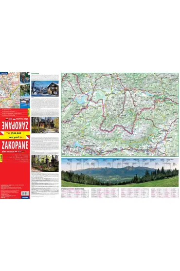 see you! in? Plan miasta Zakopane 1:15 000