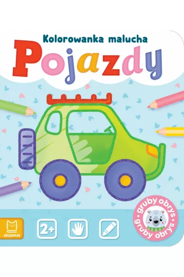 Pojazdy. Kolorowanka malucha - Agnieszka Bator