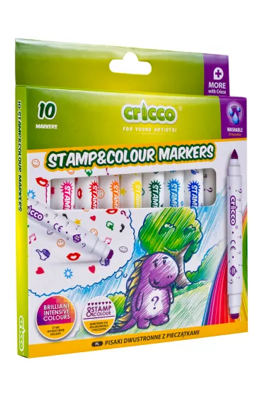 Cricco Pisaki dwustronne z piecz�tkami 10 szt.