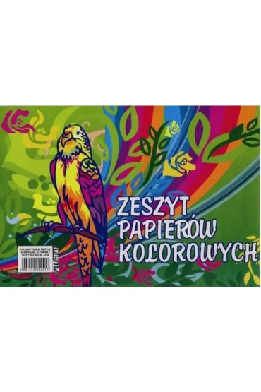 Poligraf Papier kolorowy A4 8 kartek