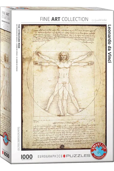 Puzzle 1000 el. The Vitruvian Man Eurographics