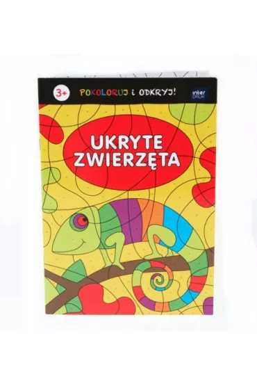 Kolorowanka B5 16 Pokoloruj i odkryj MIX