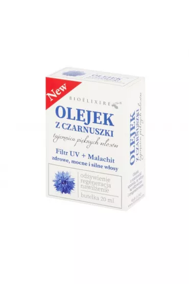 Bioelixire Black Seed Oil regeneruj�cy olejek do w�os�w z czarnuszki 20 ml