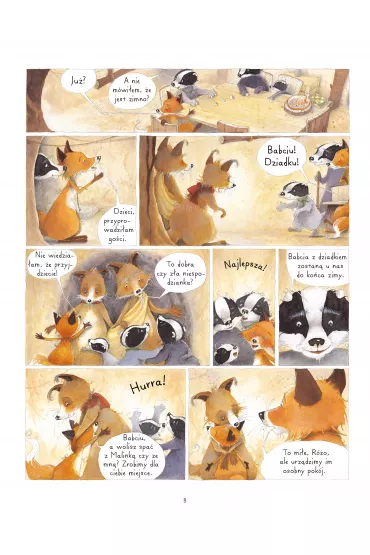 M�j pierwszy komiks 5+ Karnawa�. Pan Borsuk i Pani Lisica. Tom 5 - Brigitte Luciani