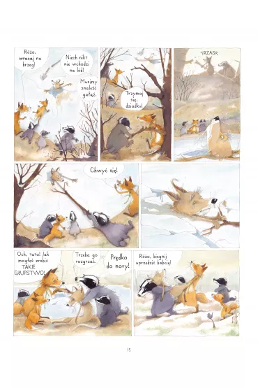 M�j pierwszy komiks 5+ Karnawa�. Pan Borsuk i Pani Lisica. Tom 5 - Brigitte Luciani