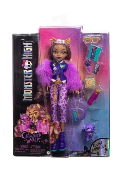 Monster High. Clawdeen Lalka podstawowa HRP65 Mattel
