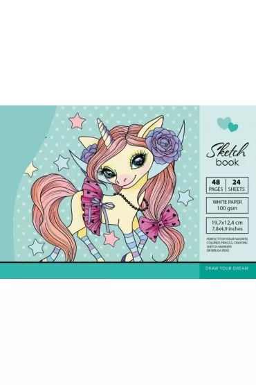 Fresh Szkicownik 19.7 x 12.4 cm 48 kartek
