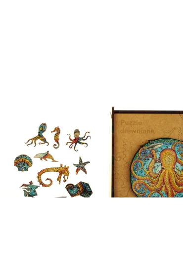 Puzzle drewniane A4 - O�miornica Panta Plast