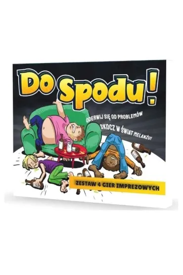 Do Spodu - zestaw 4 gra alkoholowa Grammi