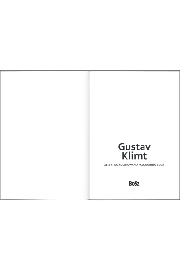 Gustav Klimt. Zeszyt do kolorowania - Edyta Niemiec-Szywa�a