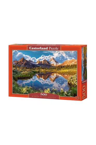 Puzzle 500 el. Mirror of the Rockies Castorland