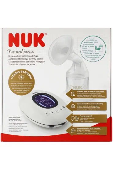 Nuk Laktator elektryczny Nature Sence zasilany z akumulatora