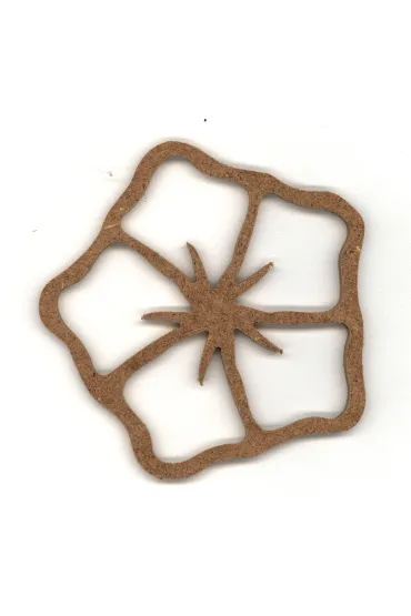 Enpap Ozdoba z p�yty MDF - podk�adka 021 15x14 cm