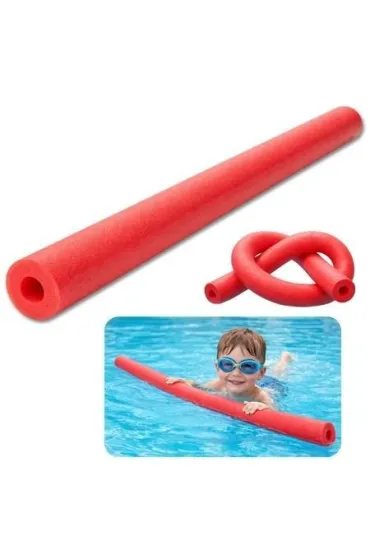 Makaron piankowy do nauki p�ywania czerwony LeanToys