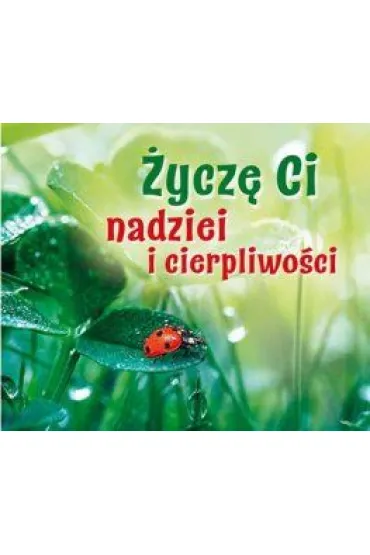 �ycz� Ci nadziei i cierpliwo�ci. Pere�ka 281