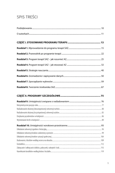 Kompletny program terapii SAZ dla os�b z zaburzeniami ze spektrum autyzmu w wieku rozwojowym od 4 do 7 lat - Julie Knapp, Caroline Turnbull