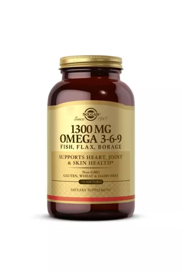 Solgar Omega 3-6-9 Fish, Flax, Borage Suplement diety 120 kaps.