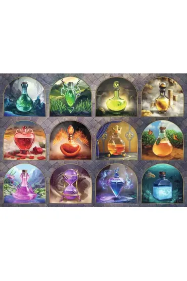 Puzzle 1000 el. Pot�na mikstura Ravensburger