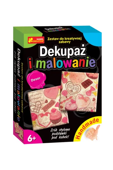 Dekupa� i malowanie. Deser - postawki Ranok-Creative