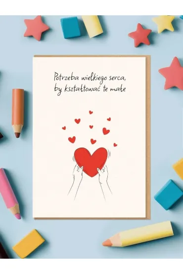 Karnet okoliczno�ciowy Wielkie serce